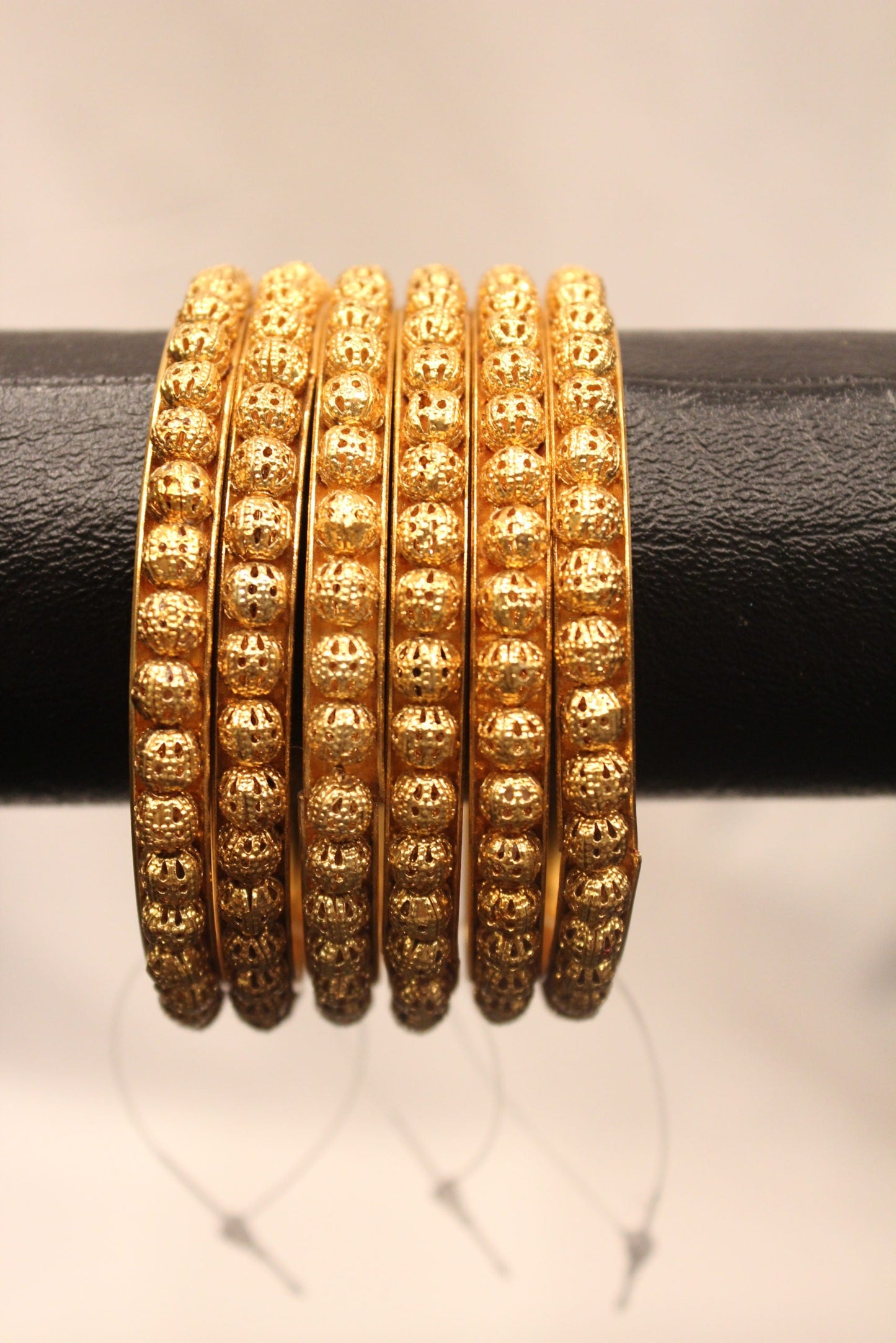 Pakistani Bell Of The Ball Pair Gold Bangles