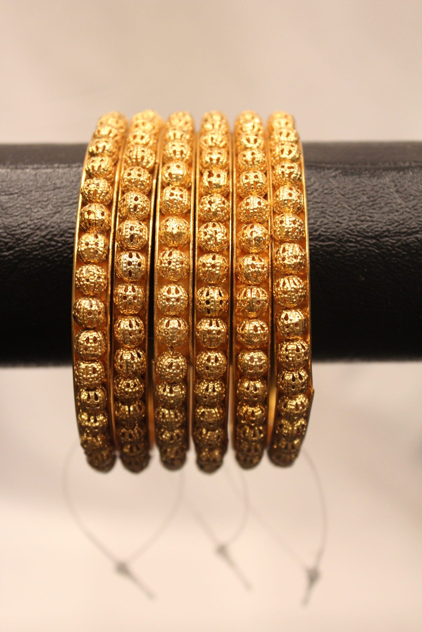 Pakistani Bell Of The Ball Pair Gold Bangles
