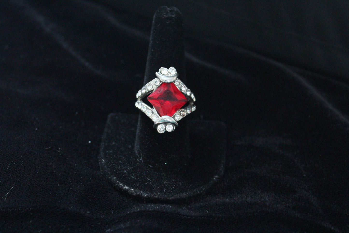 Women Ruby Red Ring