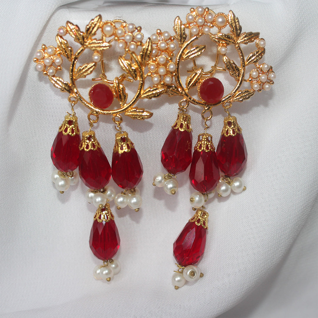 Red Luxury Earrings