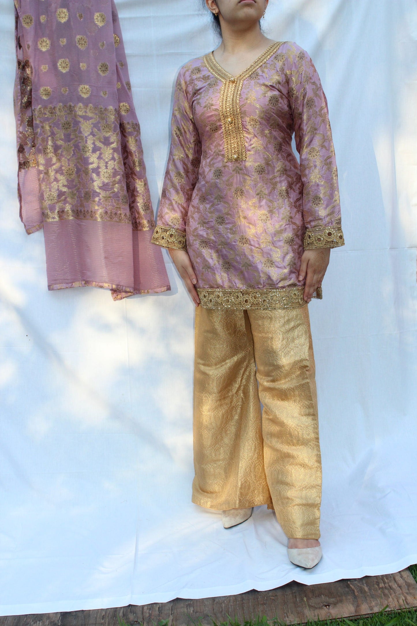Pakistani Sassy Purple Women outfit